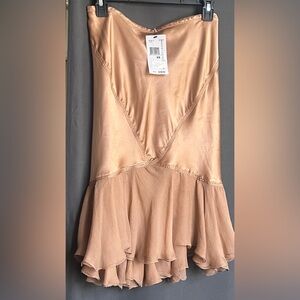 Max Studio Copper Skirt